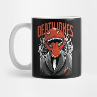 Death Jokes Smiley face Mug